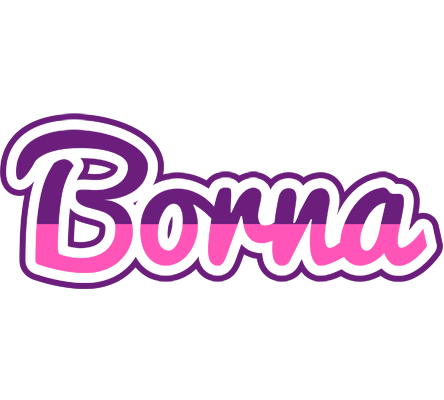 Borna cheerful logo