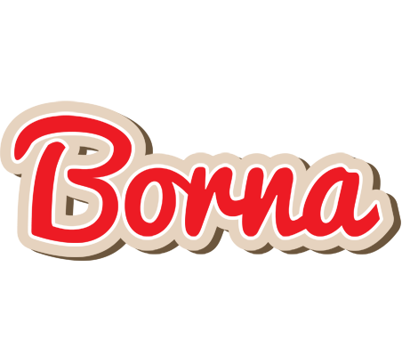 Borna chocolate logo