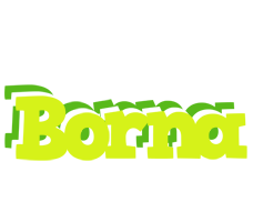 Borna citrus logo