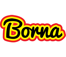 Borna flaming logo