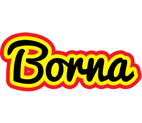Borna flaming logo
