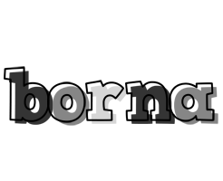 Borna night logo