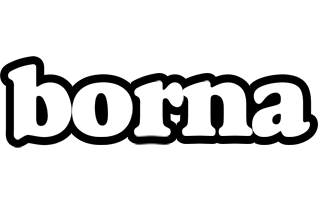 Borna panda logo