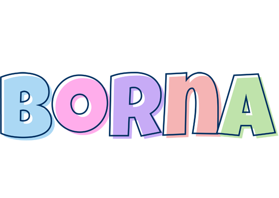 Borna pastel logo