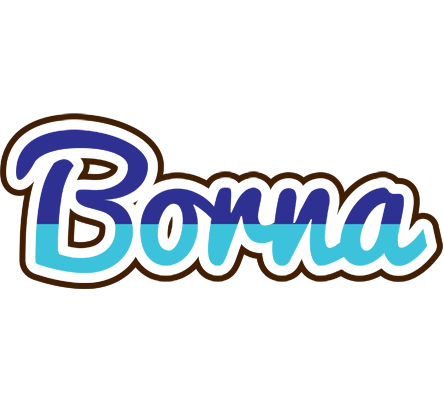 Borna raining logo
