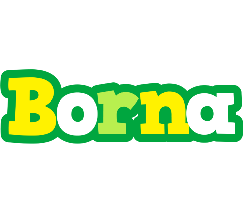 Borna soccer logo