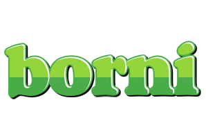 Borni apple logo