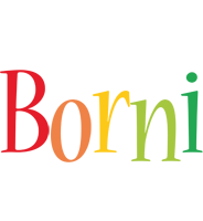 Borni birthday logo