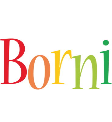 Borni birthday logo