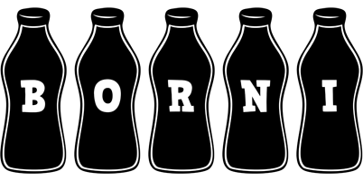 Borni bottle logo