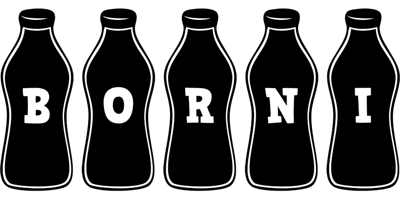 Borni bottle logo