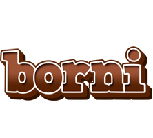 Borni brownie logo