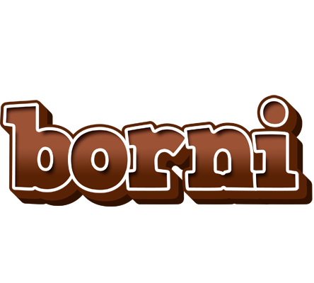 Borni brownie logo