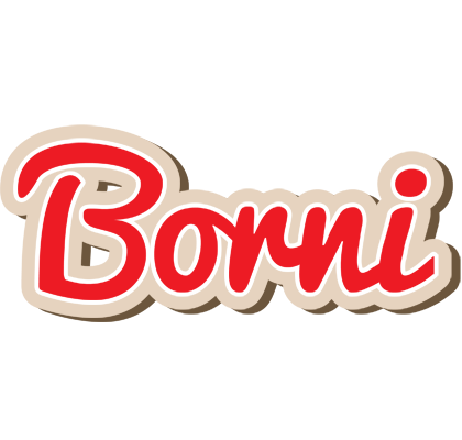Borni chocolate logo