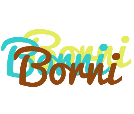 Borni cupcake logo