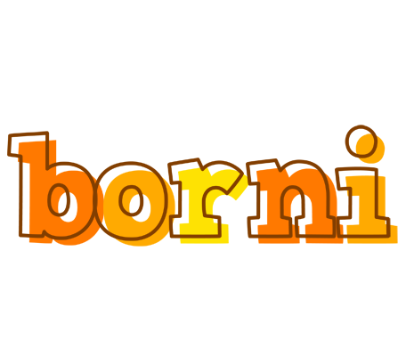 Borni desert logo