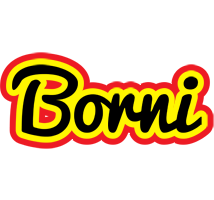 Borni flaming logo