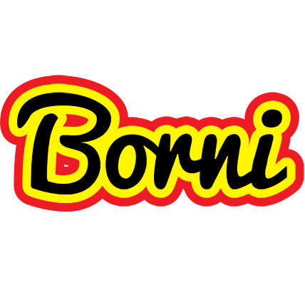Borni flaming logo