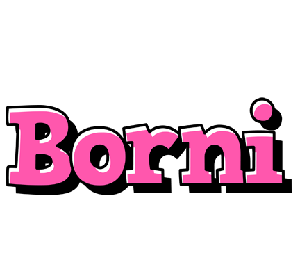 Borni girlish logo