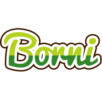Borni golfing logo