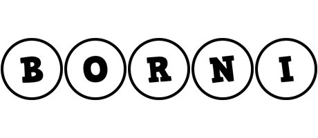 Borni handy logo