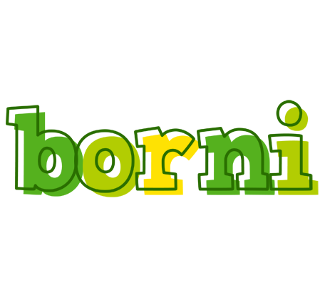 Borni juice logo