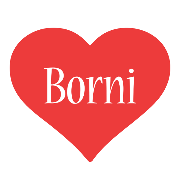 Borni love logo