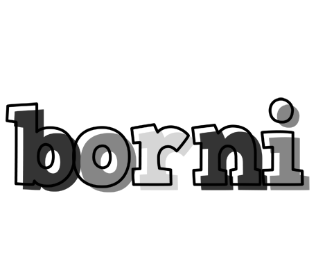 Borni night logo