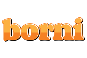 Borni orange logo