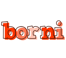 Borni paint logo