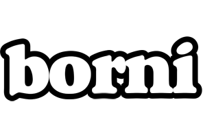 Borni panda logo