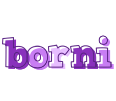 Borni sensual logo