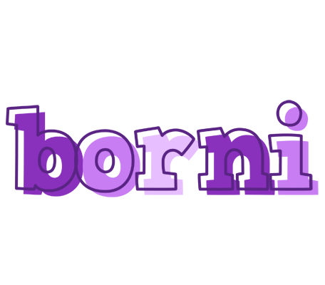 Borni sensual logo