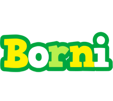 Borni soccer logo