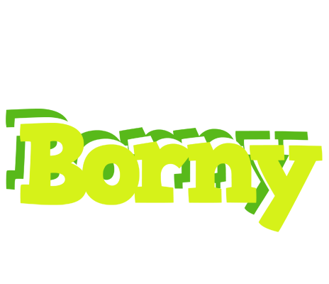 Borny citrus logo