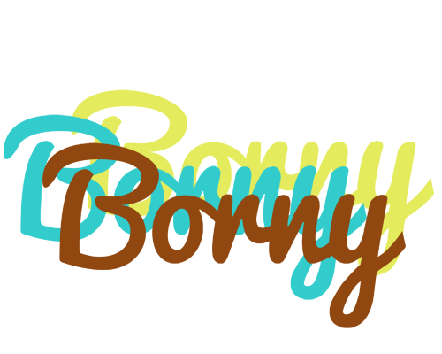 Borny cupcake logo