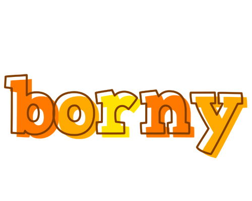 Borny desert logo