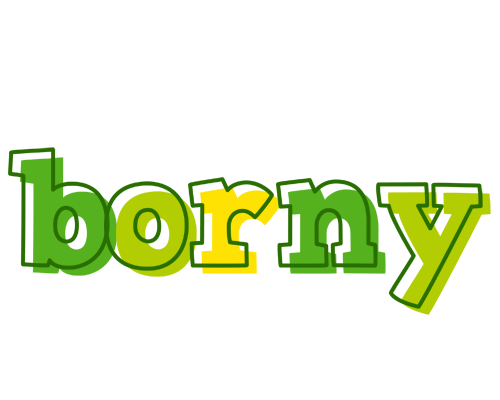 Borny juice logo