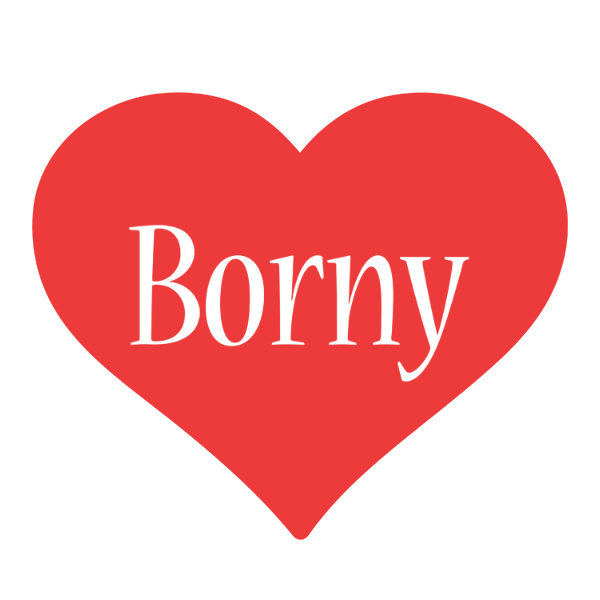 Borny love logo