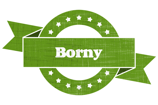 Borny natural logo