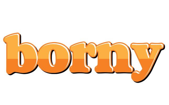 Borny orange logo
