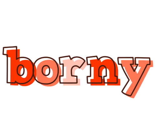 Borny paint logo