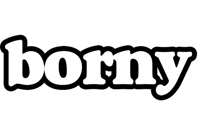 Borny panda logo