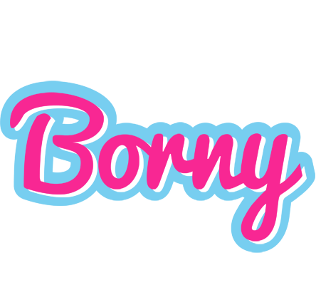 Borny popstar logo