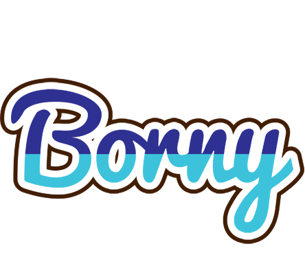 Borny raining logo