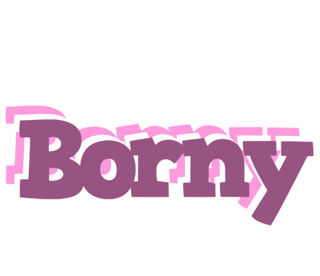 Borny relaxing logo