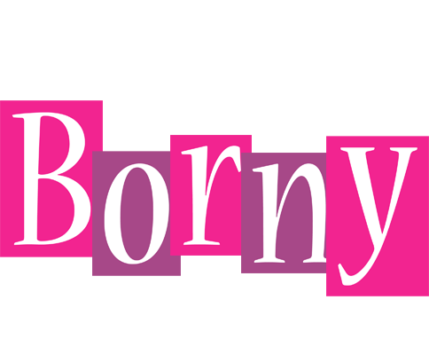 Borny whine logo