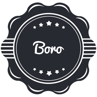 Boro badge logo