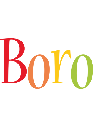 Boro birthday logo