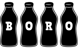 Boro bottle logo